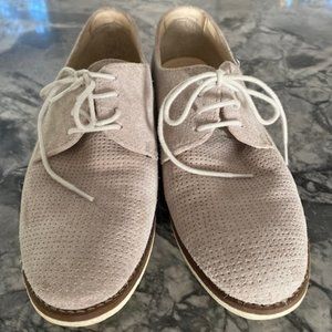 Steve Madden Suede Oxfords light grey